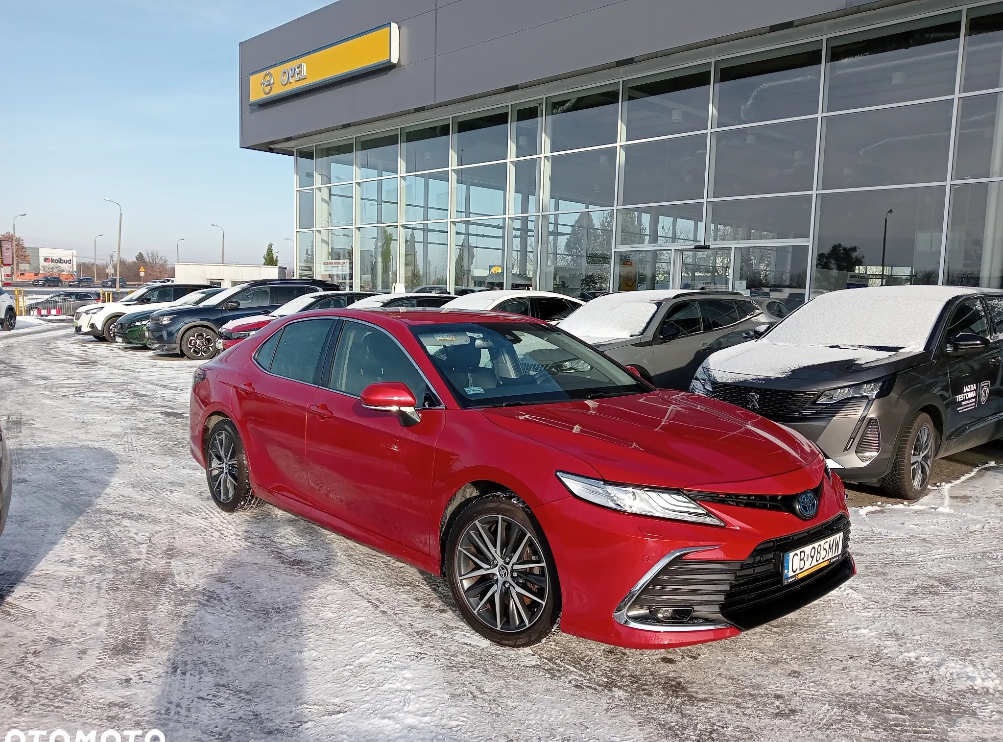 Toyota Camry cena 136900 przebieg: 119000, rok produkcji 2021 z Tarnogród małe 37